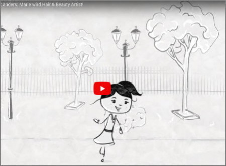 Animationsfilm: Lust auf die Friseurausbildung