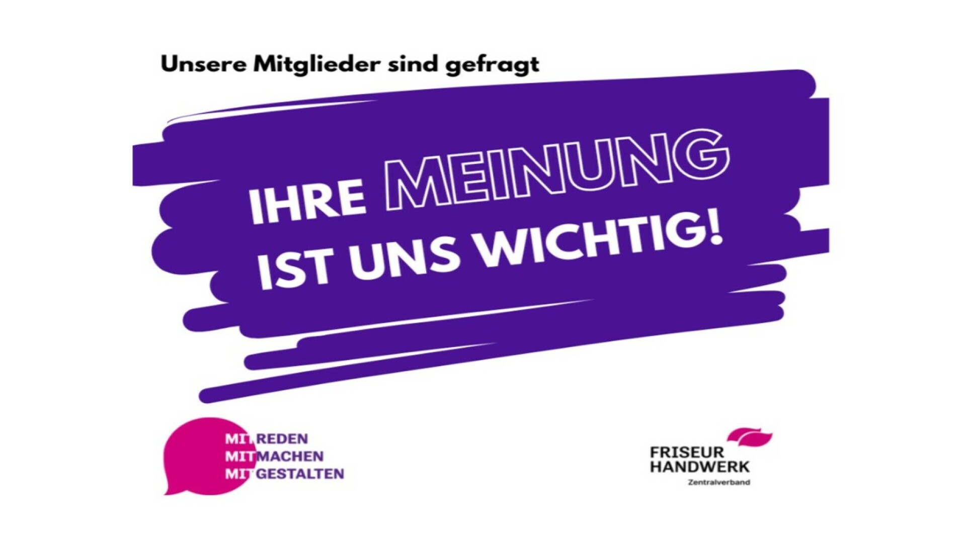 Deine Meinung - der ZV fragt...