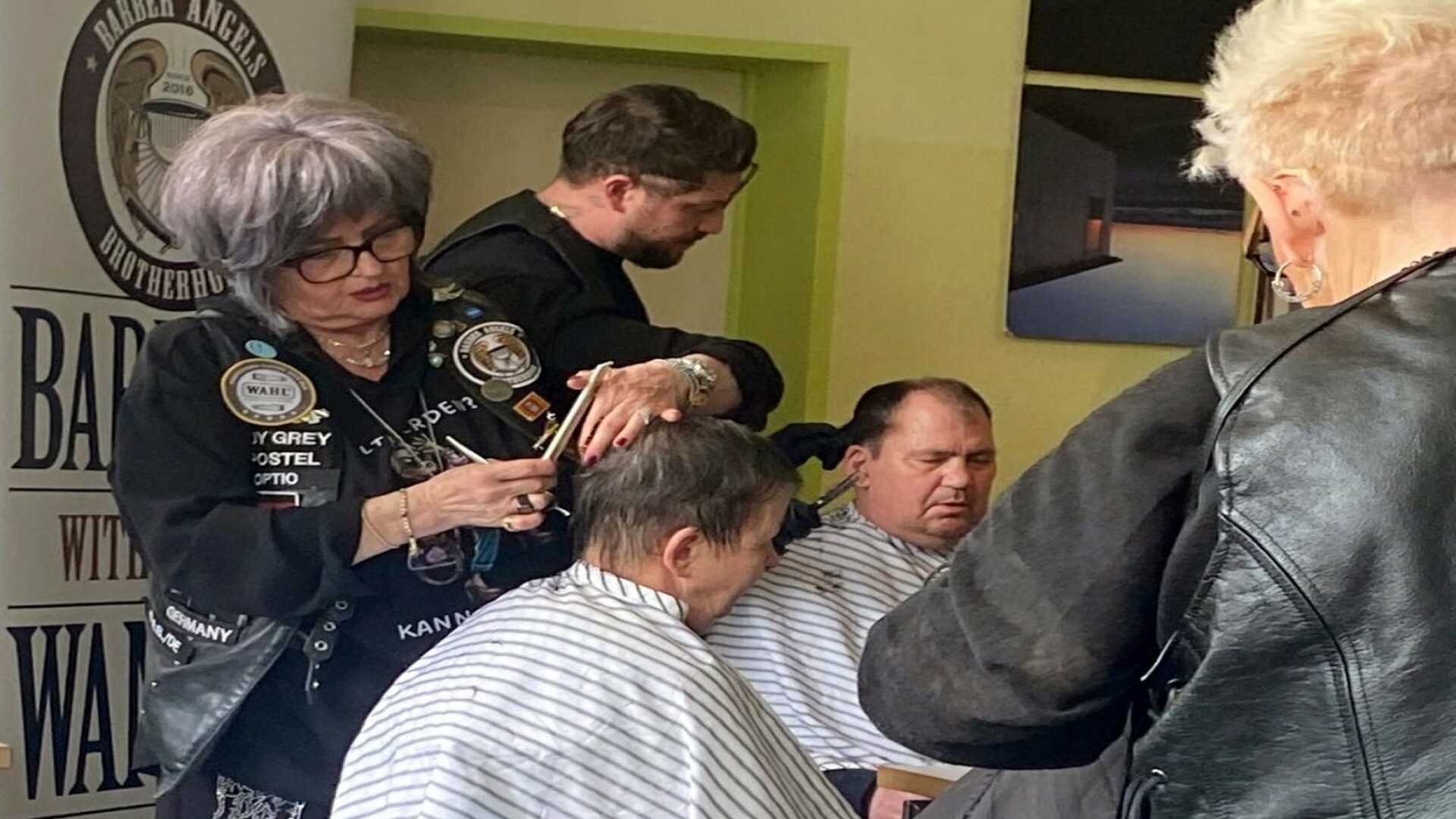 Die Barber Angels im Einsatz