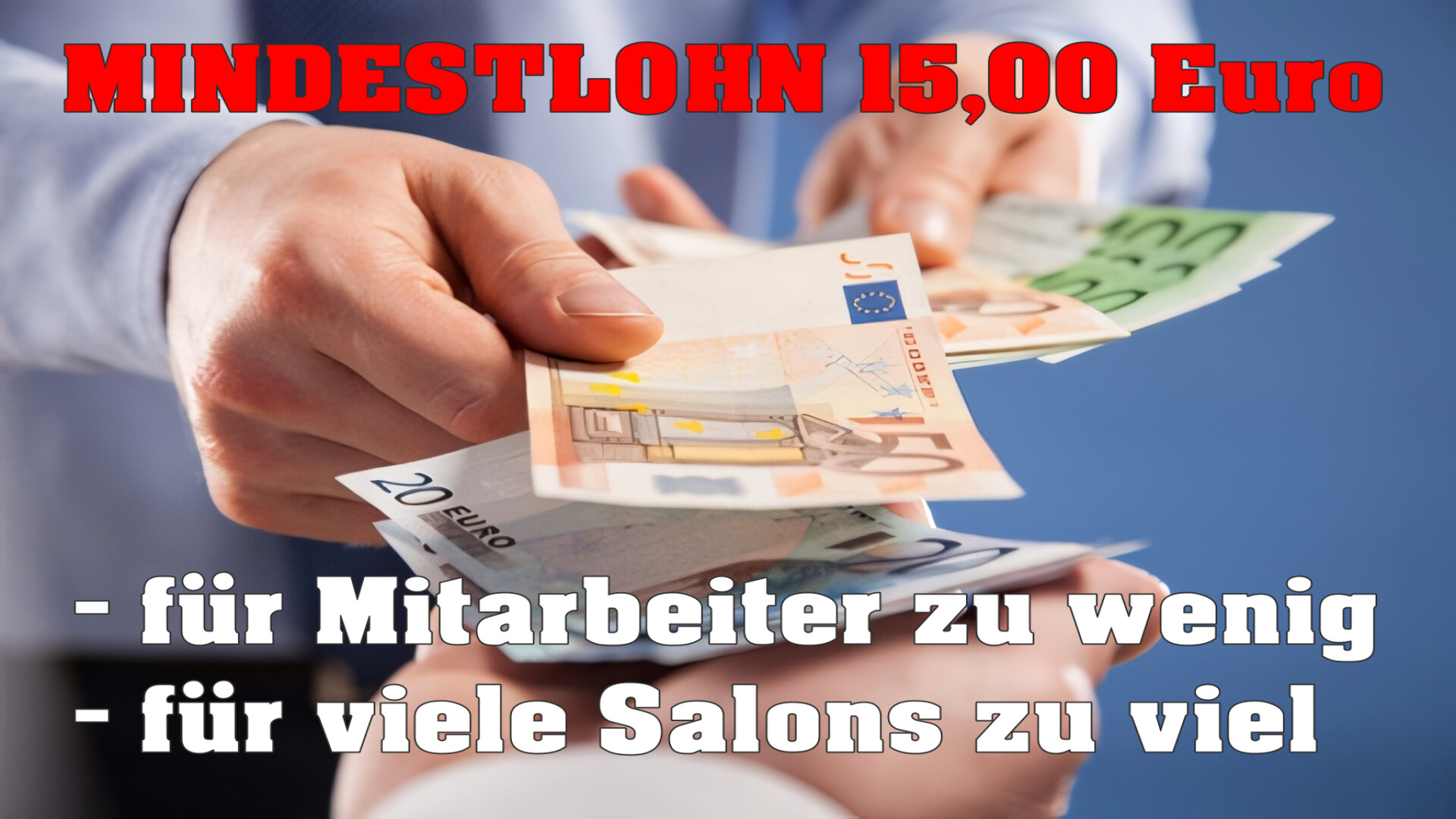 Mindestlohn 15 Euro