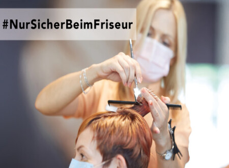 #NurSicherBeimFriseur