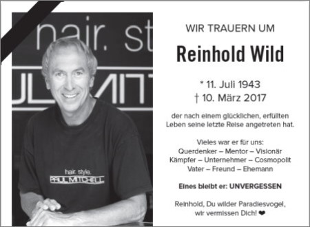 Reinhold Wild