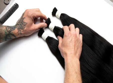 Haarverlängerung im Salon