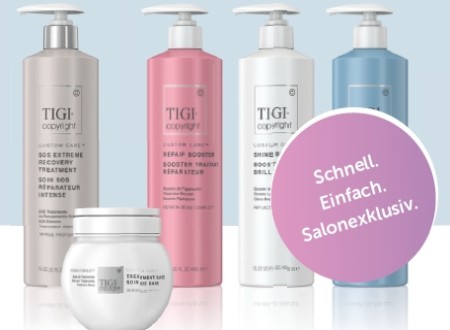 TIGI lanciert die Weltneuheit TIGI Copyright und reagiert auf den