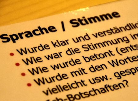 Klare Ansage