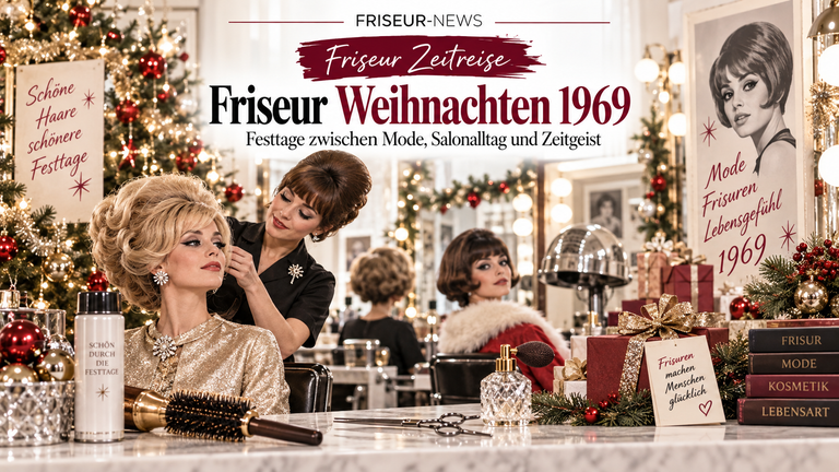 Weihnachten 1969: Ein Heiligabend in der Friseurlehre