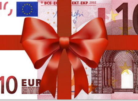 Geld zu verschenken?