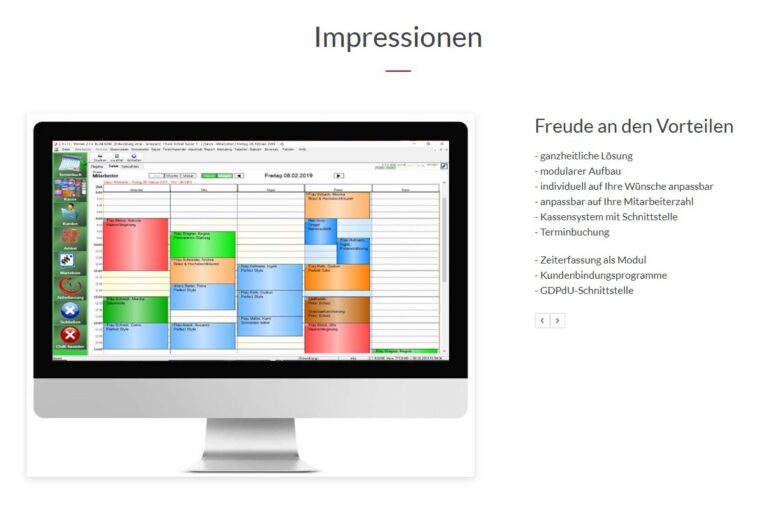 Chilli Kassensoftware mit digitalem Terminkalender