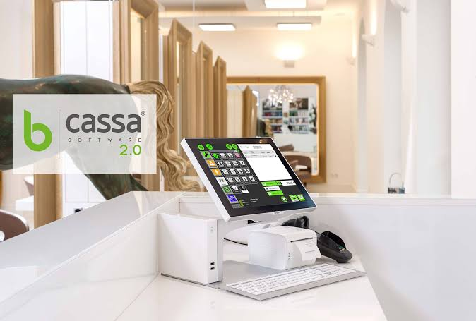 bcassa Kassensystem in einem Friseursalon