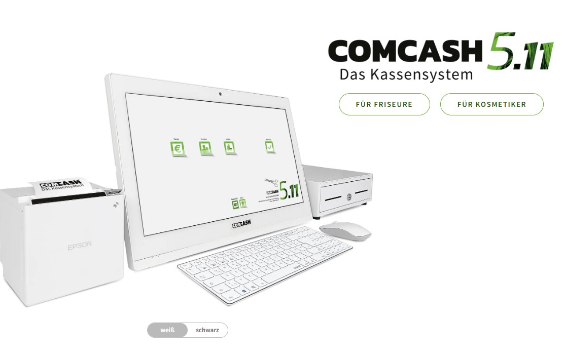 COMCASH 5.11 Kassensystem für Friseure und Kosmetiker