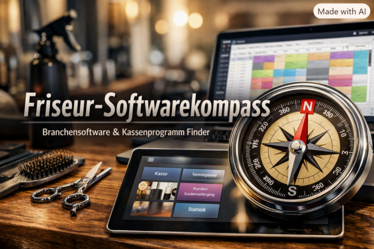 Software-Kompass für die Auswahl einer passenden Branchensoftware im Friseursalon