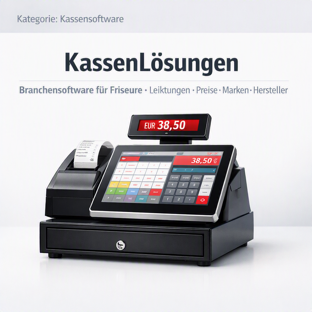 Kassenlösungen: Branchensoftware für Friseure