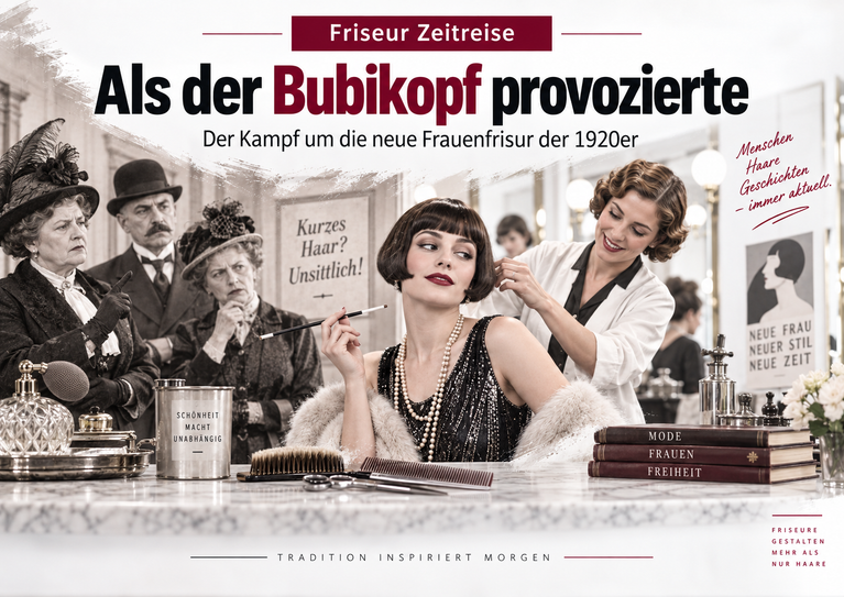 Als der Bubikopf provozierte – kurze Haare, neue Frauen, neue Zeiten
